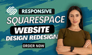 I will redesign your Squarespace website up to 20 pages for a modern professional look
