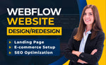 Load image into Gallery viewer, We will redesign your Webflow website up to 10 pages for a modern professional look
