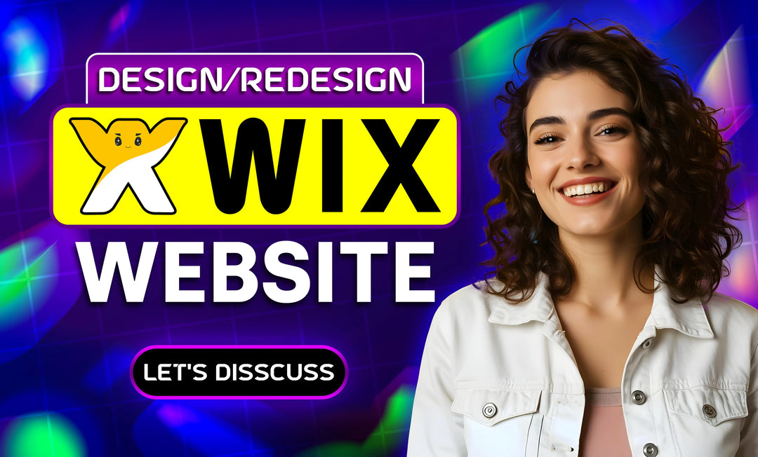 We will redesign your Wix website with up to 10 pages