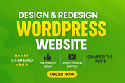 We will redesign your WordPress website into a modern responsive and high converting website (Upto 10 pages)