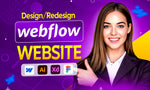 Load image into Gallery viewer, We will design and develop a custom Webflow website up to 10 pages
