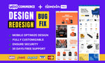Load image into Gallery viewer, We will redesign your WooCommerce website up to 10 pages with modern features and functionality
